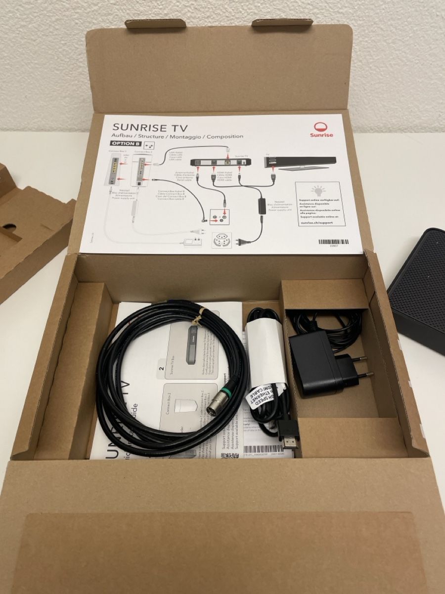 Sunrise Récepteurs: Sunrise TV Box – D'occasion à Zürich par toe_7gmv 2