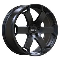 22zoll  SIGMA 10.0x22/ 5x112 ET 25 Mattblack