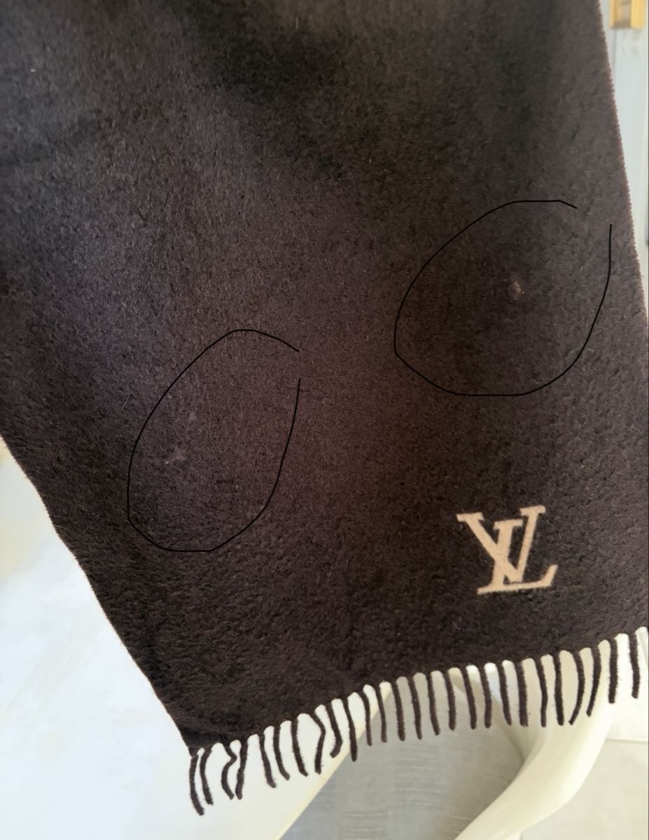 Louis Vuitton Foulard & Sciarpe: Louis Vuitton Cashmere Schal – Usato da Etoy venduto da Diadefin 4