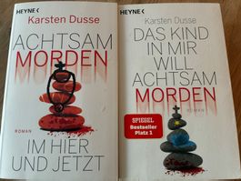 2 Romane Karsten Dusse Achtsam Morden gebraucht