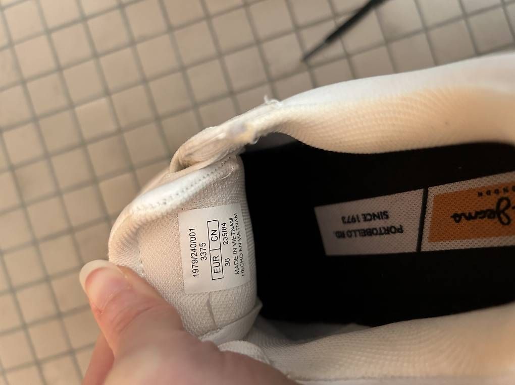 Pull&Bear Scarpe da donna: weisse Schuhe – Usato da Gais venduto da T_iziana 4