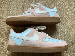 Neuwertig!! Nike Court Vision Sneaker rosa hellblau Gr. 38