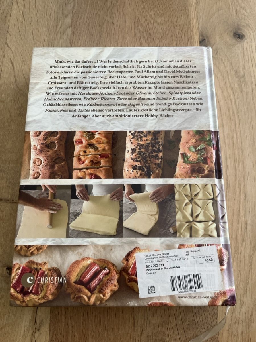 Livres: Kochbuch - Die Backbibel – D'occasion à Walchwil par Julia_Ke 1
