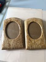 2 originelle Bilderrahmen zum aufstellen 16 x 10 cm gross