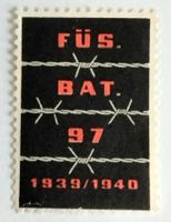 Soldatenmarke 2.WK, Füsilierbatallion 97, Wi Inf 949