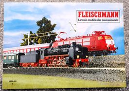 Catalogue Fleischmann, 1988/89, HO, N-piccolo, en français