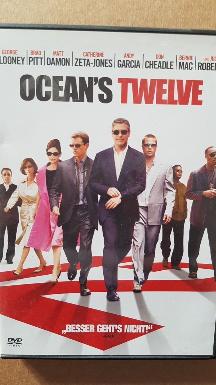 Tutti i DVDs: DVD Ocean's Twelve / George Clooney – Usato da Oetwil am See venduto da fineli2