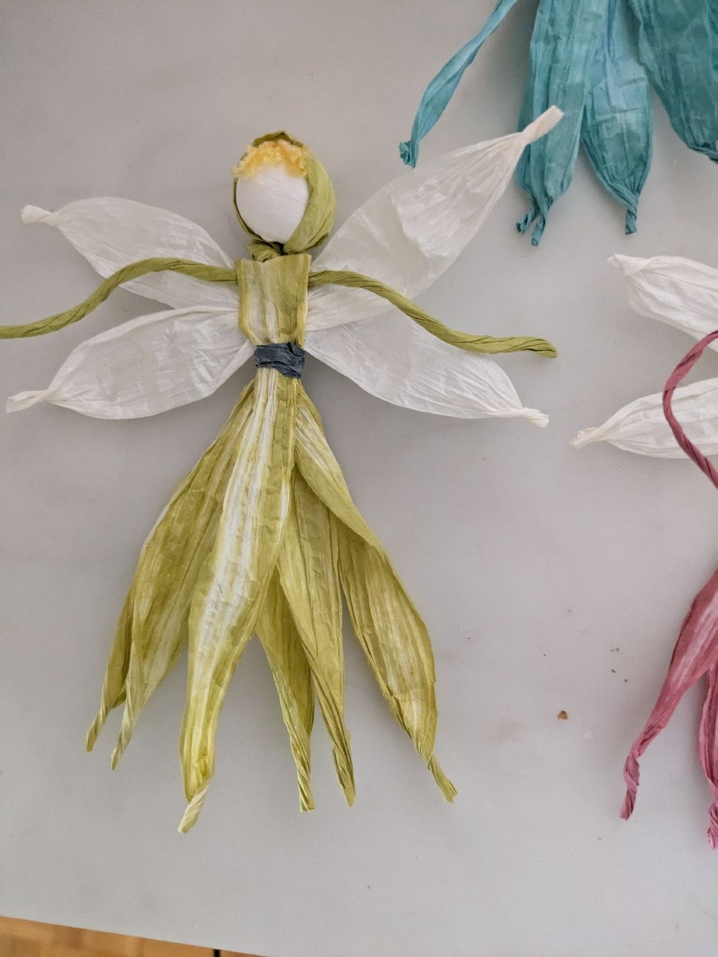Toutes les décorations: ELFEN AUS PAPIERGARN – Neuf (Voir description) à Biel/Bienne par dasi3 3
