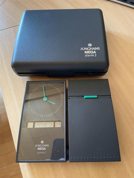 Junghans MEGA alarm 2 Funkuhr Comprare su Ricardo