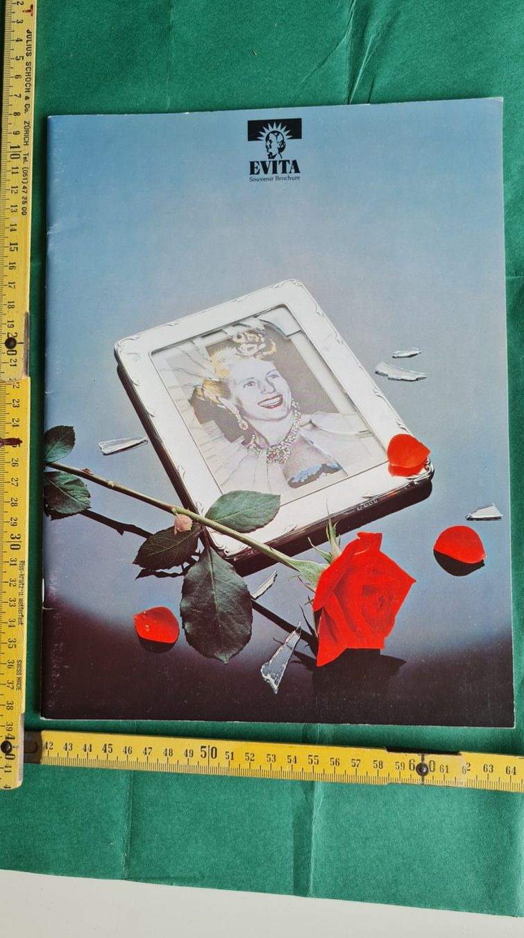 Dokumente: EVITA: Original Programmheft Prince Edward Thtr London 1980 – Gebraucht aus Steinhausen von mesa11