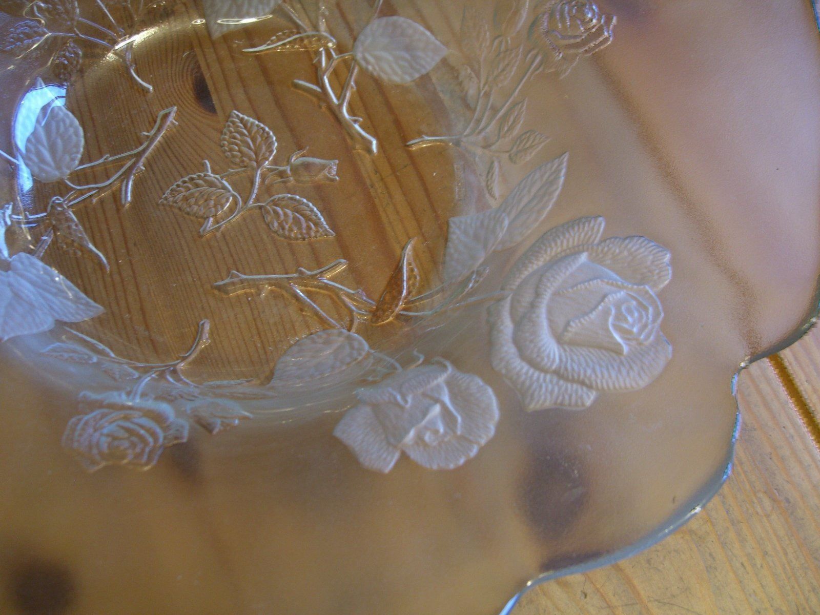 Schalen: wunderschöne, grosse Glasschale für Obst – Gebraucht aus Winterthur von Gaia 2