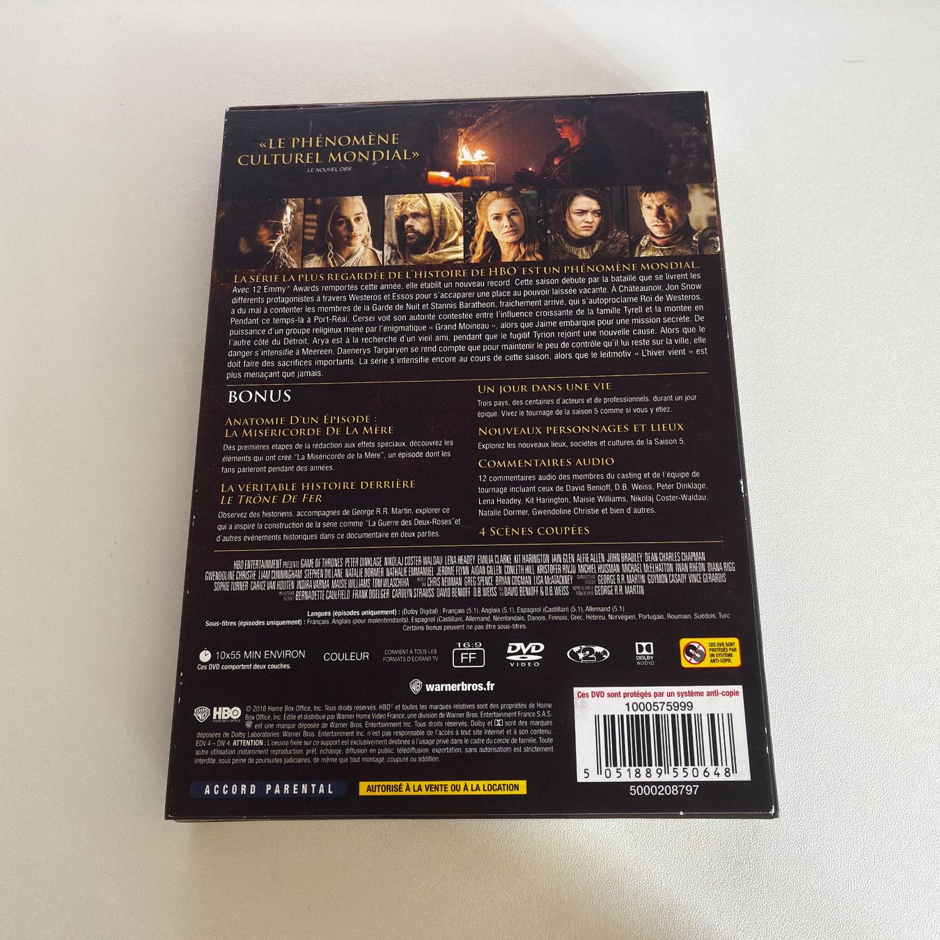 Tutti i DVDs: DVD - Game of Thrones saison 1-5 – Usato da Peseux venduto da fio_n9qk 4