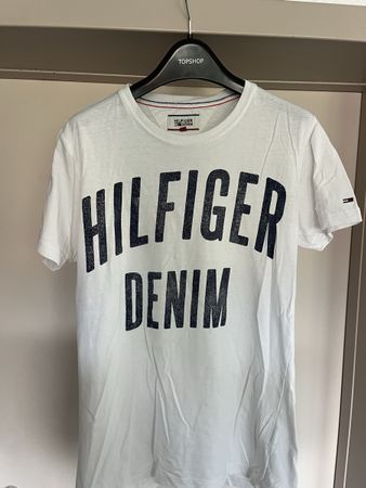 T-Shirt Marke Tommy Hilfiger, Gr. S, Weiss