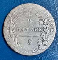 Kantonsmünze Apprnzell 1/2 Batzen 1808 🇨🇭