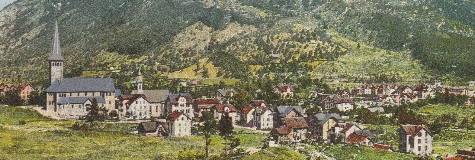 Cartoline postali: Goldau   :   alte Ansichtskarte – Usato da Vitznau venduto da Ropaku 1