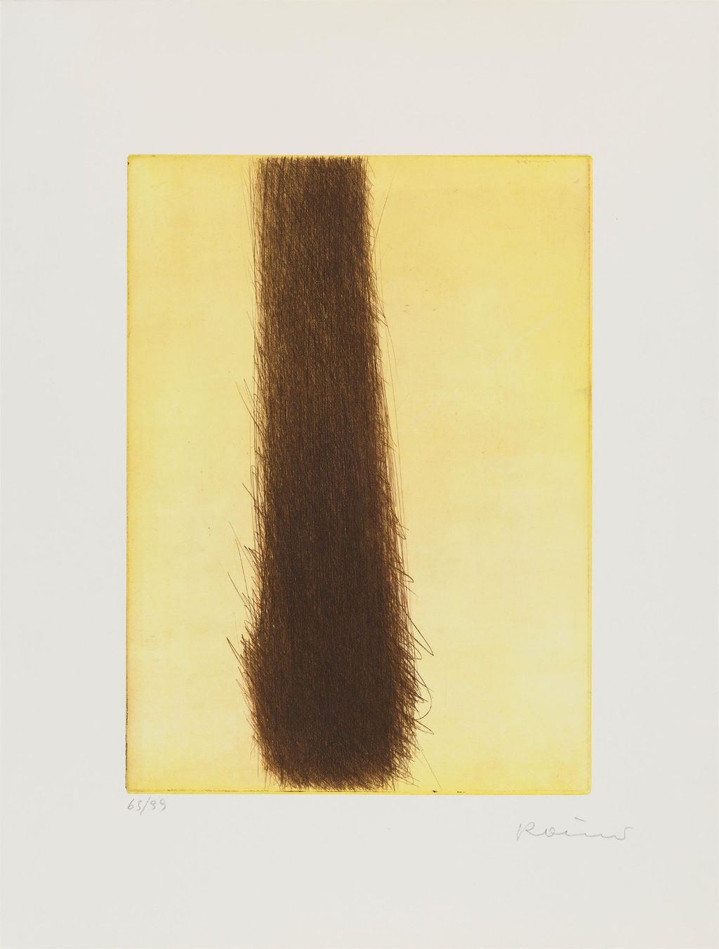Gemälde: Arnulf Rainer "Vertikale Überdeckung" – Neu (gemäss Beschreibung) aus Chur von Kunst-Chur