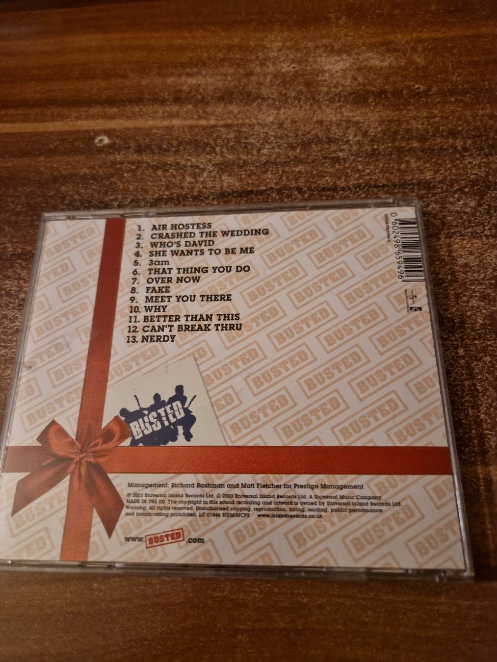 CDs: Busted  - A Present For Everyone – Gebraucht aus Wattenwil von Mage66 1