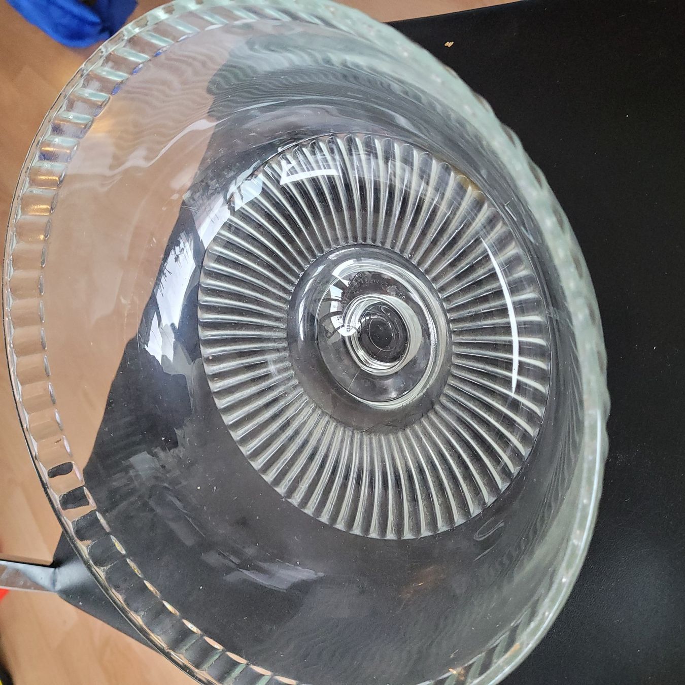 Piatti di portata: Glas Tortenhaube Früchteschale – Usato da Winterthur venduto da Schnufel0 2