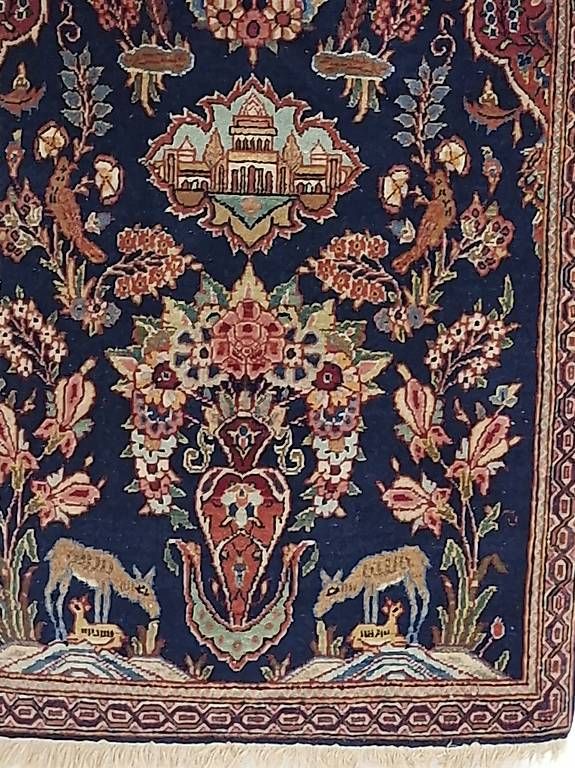 Tappeti: Antique Bildteppich Kaschan – Usato da Dübendorf venduto da Babyl2945 2