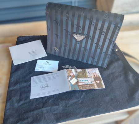 Maison Mullerus Vinerus Wil Umhängetasche Canvas black