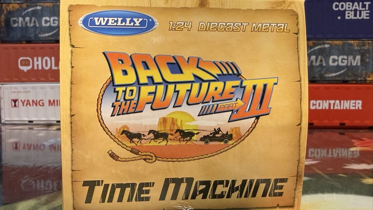 Delorean Modellini d'auto: DeLorean Time Machine Back to the Future III 1:24 – Nuovo e nell'imballaggio originale da Basel venduto da Zomeg 6