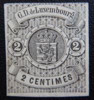 Luxemburg Kat. 4 (*) 1860 Kat. 60 Euro