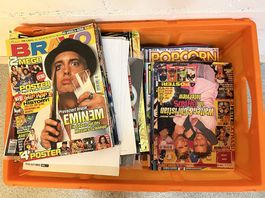Jugendzeitschriften aus der Jahrtausendwende (Bravo, ...)