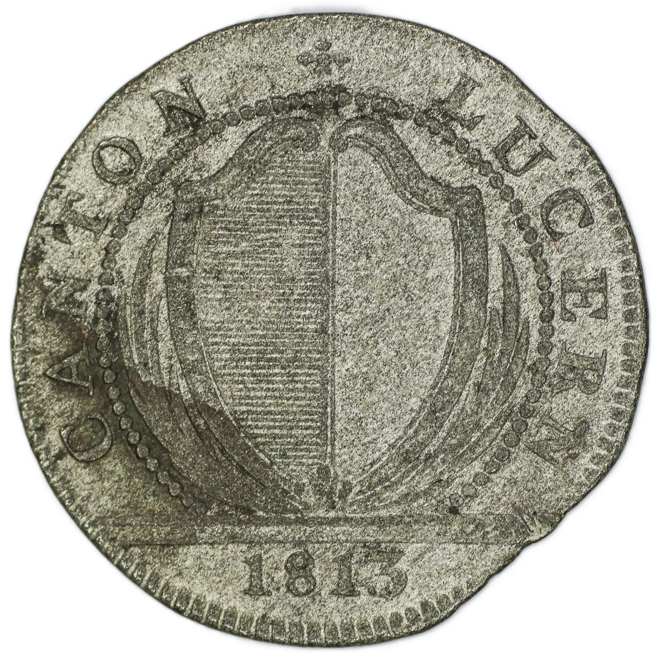 Toutes les monnaies: Batzen Luzern 1813 HMZ 2-673j – D'occasion à Flüelen par maxantik
