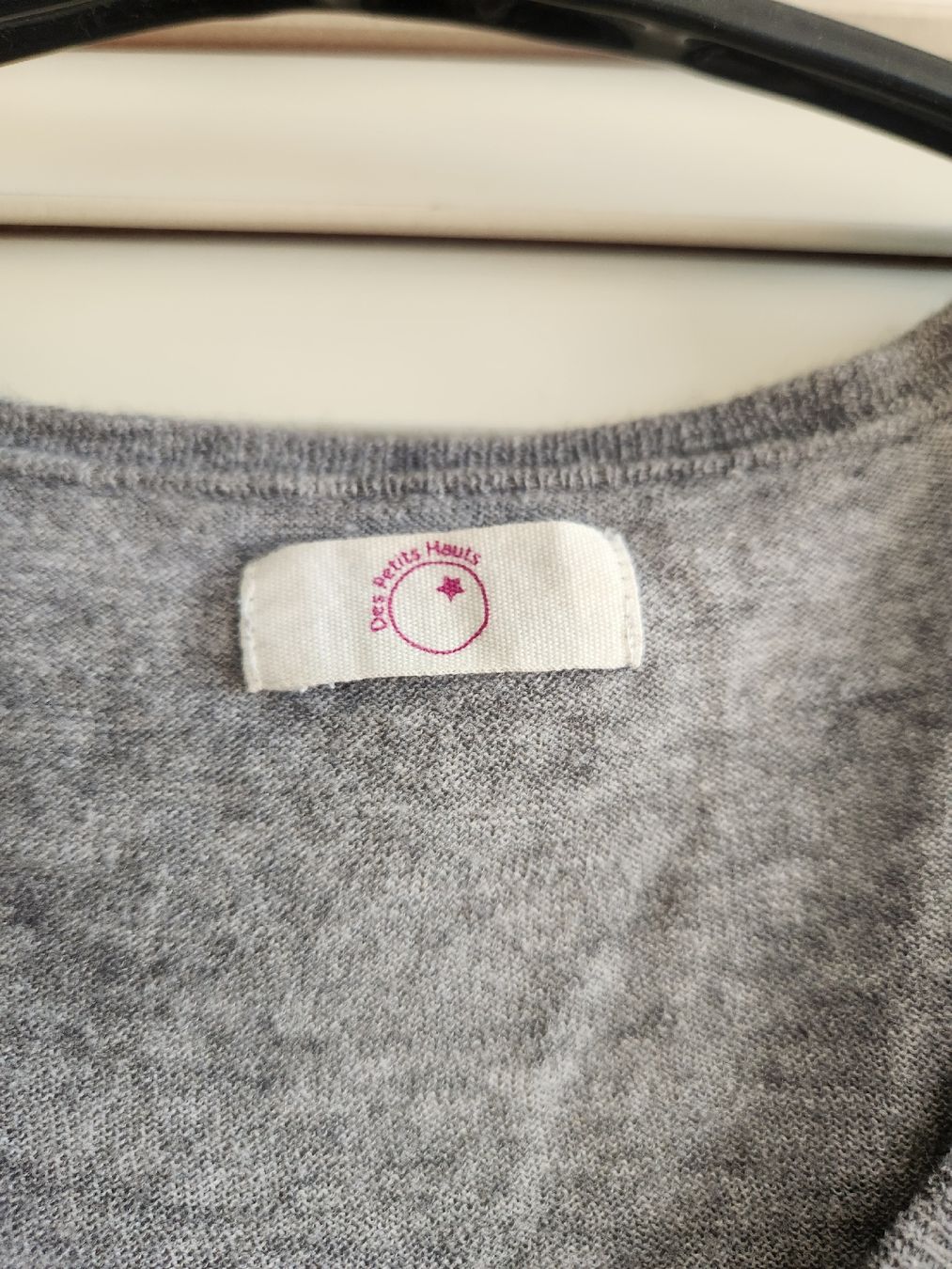 Des Petits Hauts Pullover & Sweatshirts: Des Petits Hauts cardigan gris  – Gebraucht aus Lausanne von man_rw9q 3