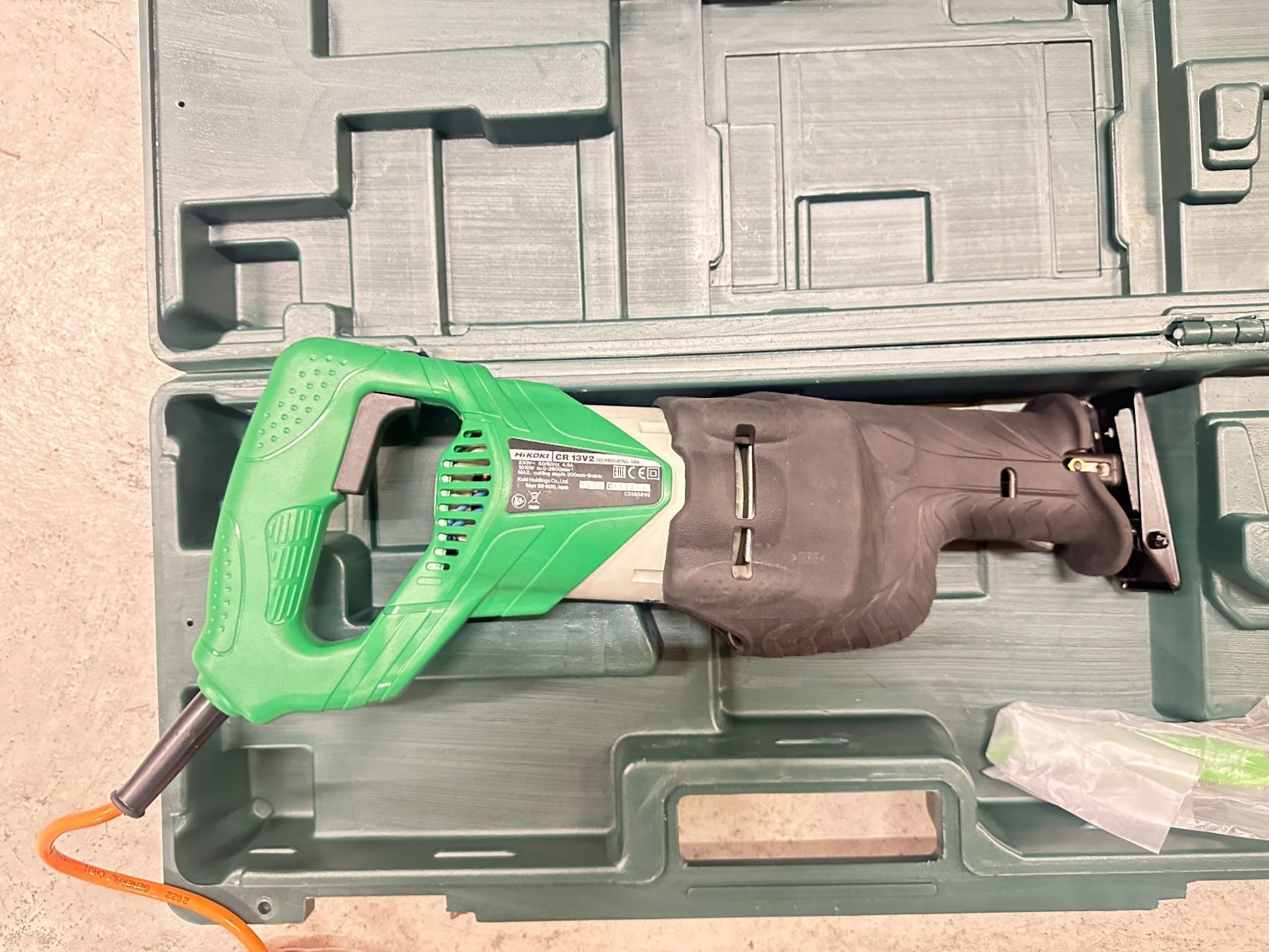 Hitachi Seghe: HIKOKI Tigersäge CR13V2 – Usato da Uetendorf venduto da Revotool 1