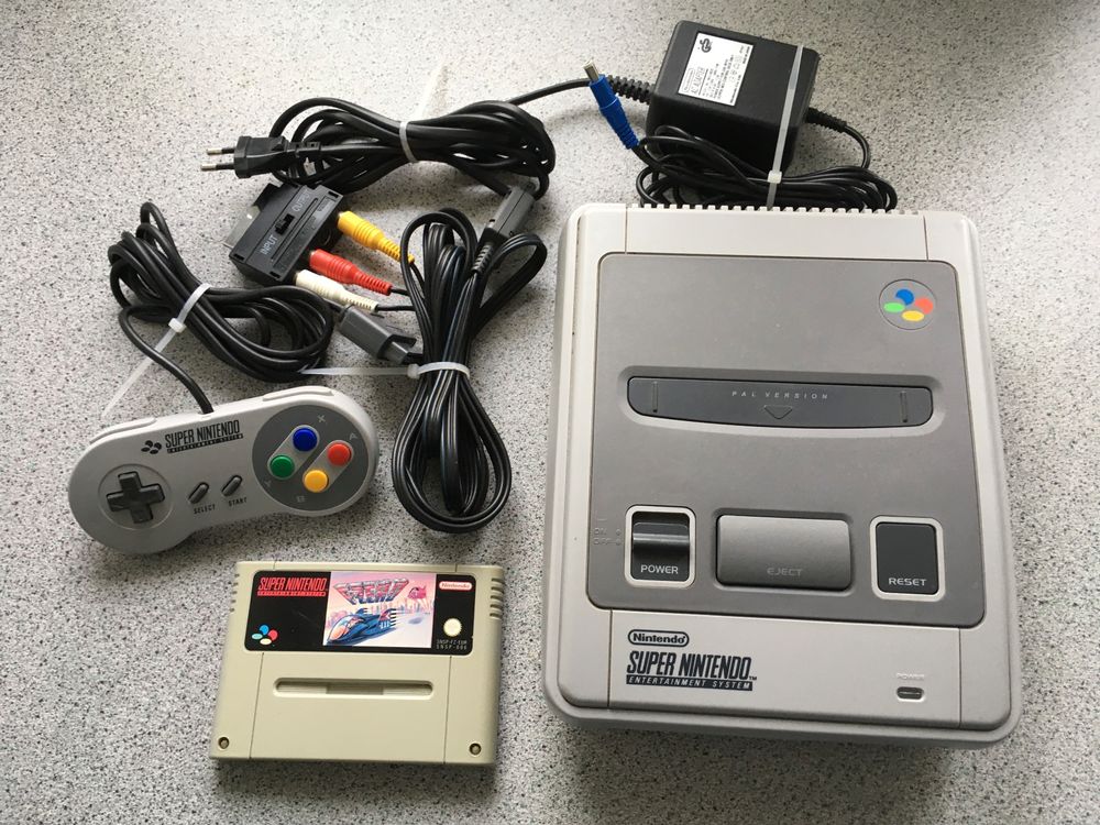 Super Nintendo SNES Konsole inkl. 1 Controller + Game | Kaufen auf Ricardo