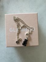 GlamBou Kette mit Bär Anhänger - Modeschmuck Silber