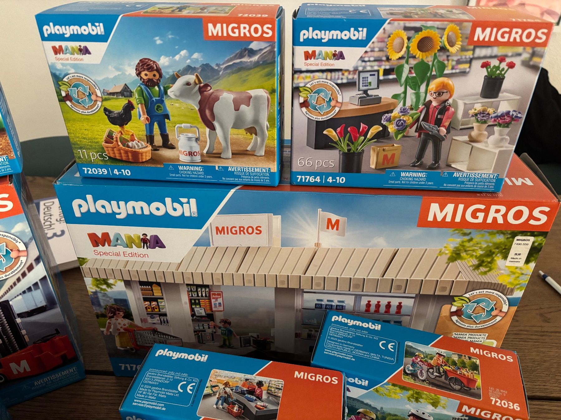 Playmobil Giocattoli: Playmobil Migros Mania Set 11 teile – Nuovo (secondo la descrizione) da Niederweningen venduto da ronboni 3
