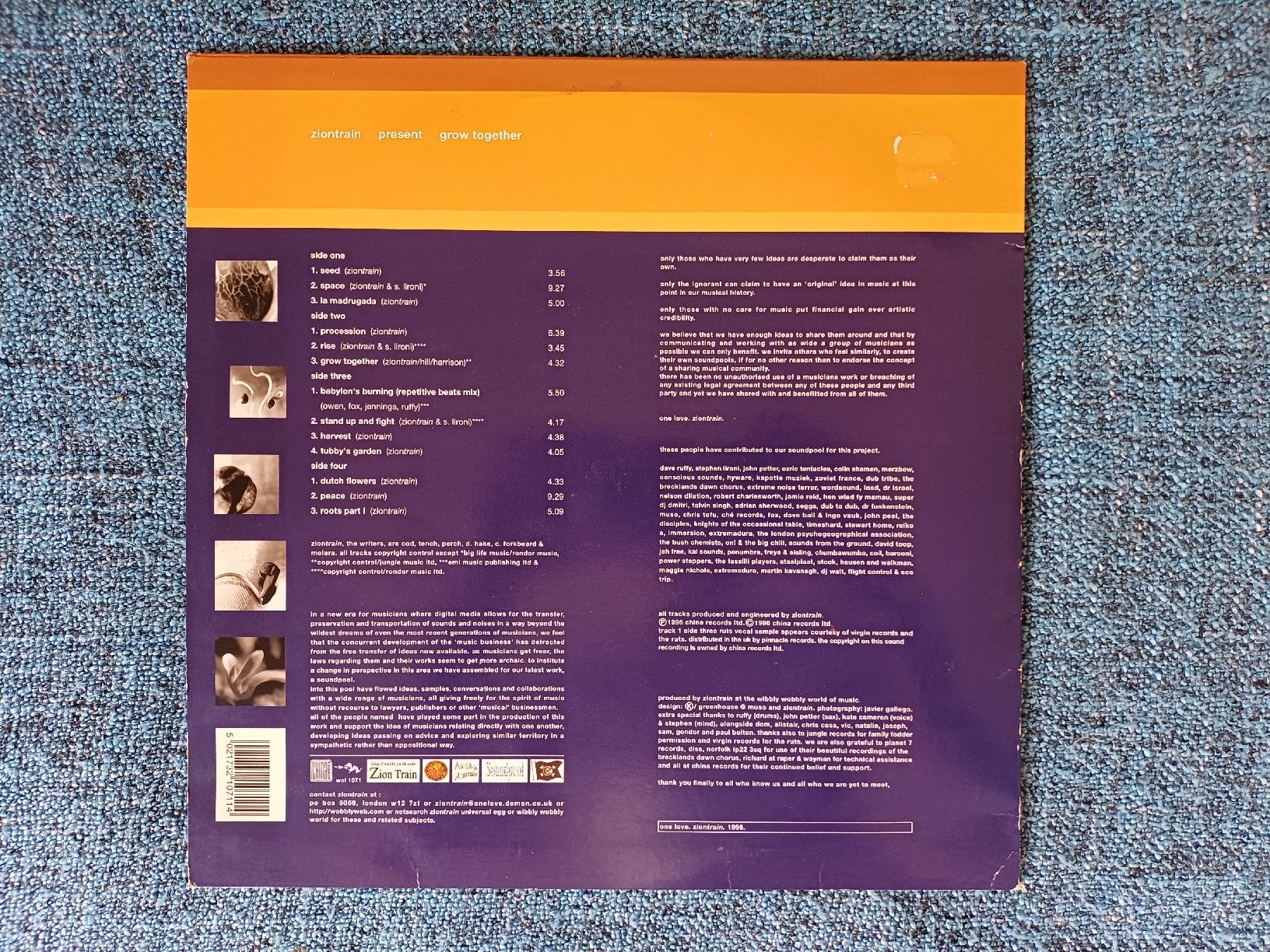 Dischi in vinile: Zion Train "Grow Together" 2xLP – Usato da Begnins venduto da Drastic-Sound 1