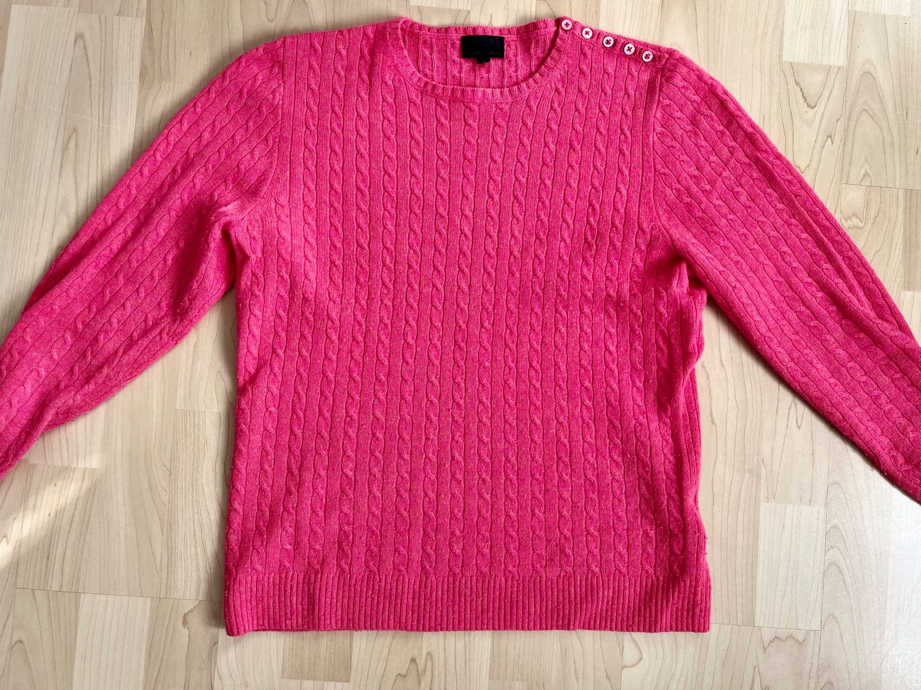J.Crew Maglioni & Felpe: J. Crew: Pullover, 100% Kaschmir, Himbeerfarben, Gr. 36 38 – Usato da Luzern venduto da ellitussi 2