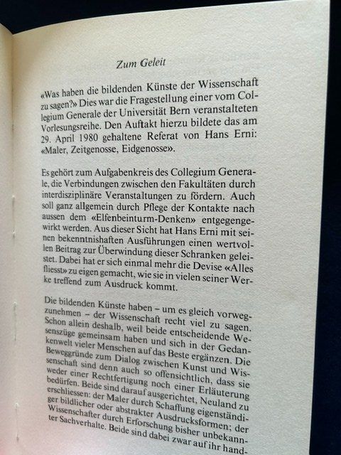 Libri: Hans Erni, Maler - Zeitgenosse - Eidgenosse – Usato da Bern venduto da oregonzwei 2