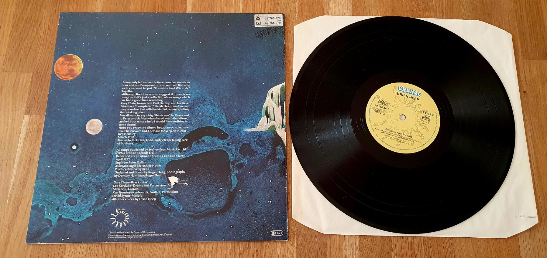 Dischi in vinile: URIAH HEEP, Demons and Wizards, LP, MINT! – Nuovo (secondo la descrizione) da Kreuzlingen venduto da Cdschlumpf 1