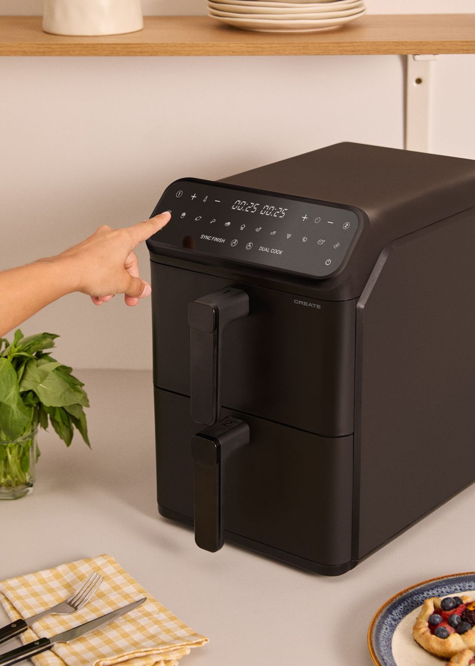 Appareils de cuisine: AIR FRYER DUAL STACK – Neuf avec emballage d'origine à Bremgarten AG par simpliCH 4