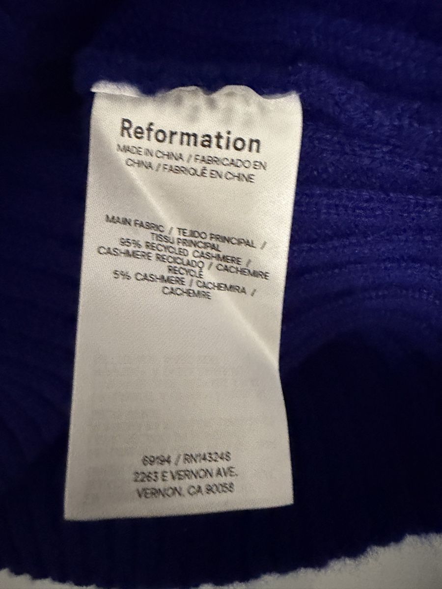 Maglioni & Felpe: 100% Kaschmirpullover von Reformation in der Gr. S – Usato da Grenchen venduto da servet.t 3
