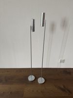 2 Design Kerzenständer De Giorgio Edelstahl Kerzenhalter