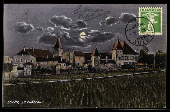 Ansichtskarten: AK Lutry, Le Château – Gebraucht aus Berlin von bartko-reher