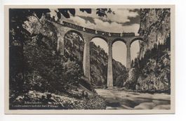 ALBULABAHN Landwasserviadukt bei Filisur