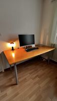 Schreibtisch 160x80cm, Platte Buche furniert