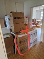 5x Umzugskartons, für Geschirr und schwere Gegenstände