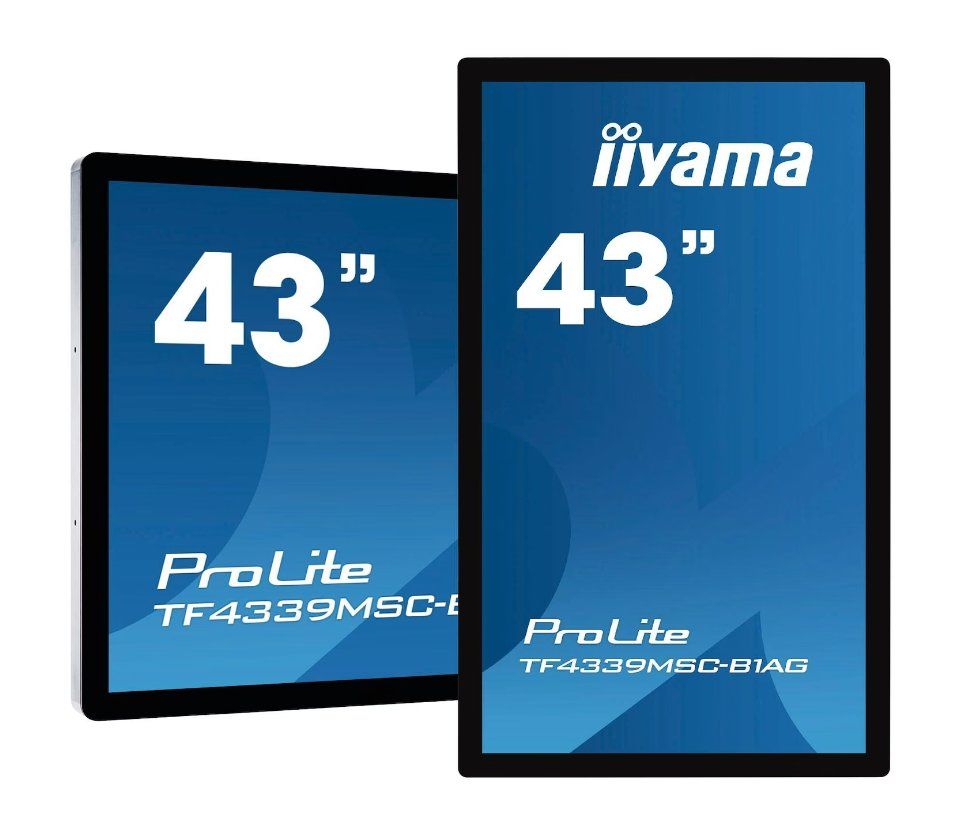 Iiyama Monitor: iiyama TF4339MSC TouchScreen Panel 43 ZOLL – Usato da Zürich venduto da tbu_l9q5 1
