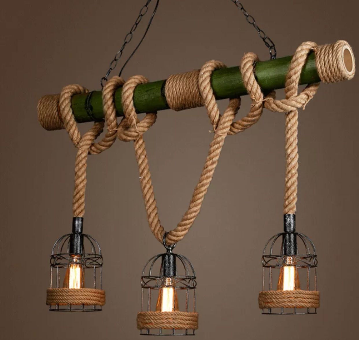 Lampade: Retro Deckenlampe Vintage Leuchte Pendel – Nuovo e nell'imballaggio originale da Amriswil venduto da JaJa-Express 6