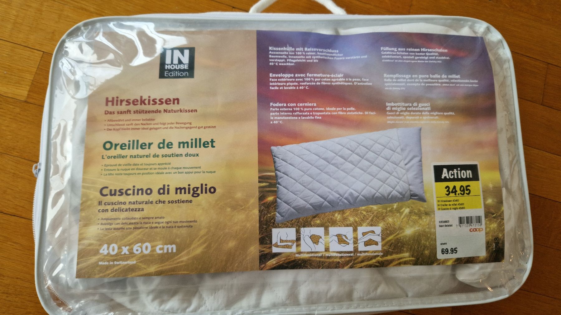 Cuscini: Hirsenkissen, 40x60cm – Usato da Jona venduto da bele19