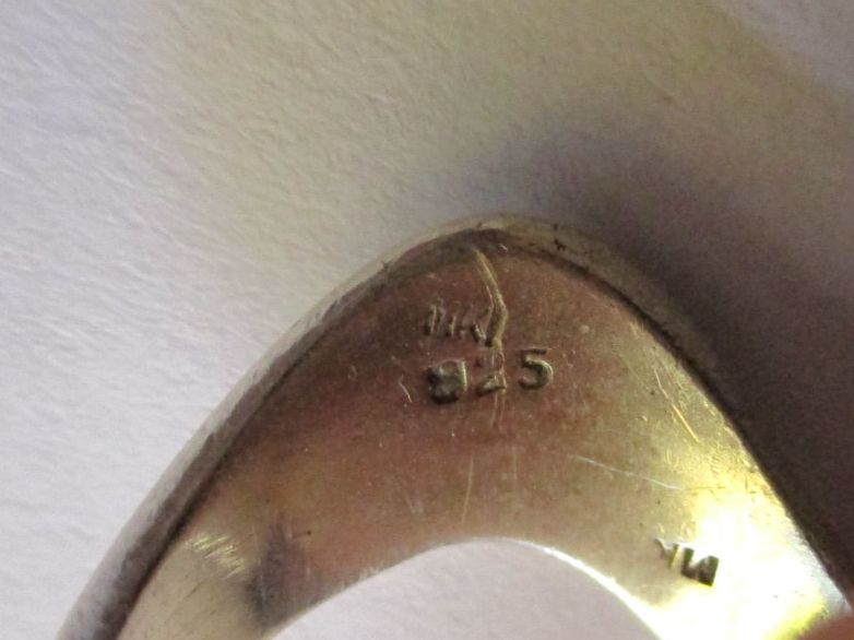 Anelli: Bague argent 925 forme V – Usato da La Sarraz venduto da vic_v6kz 3