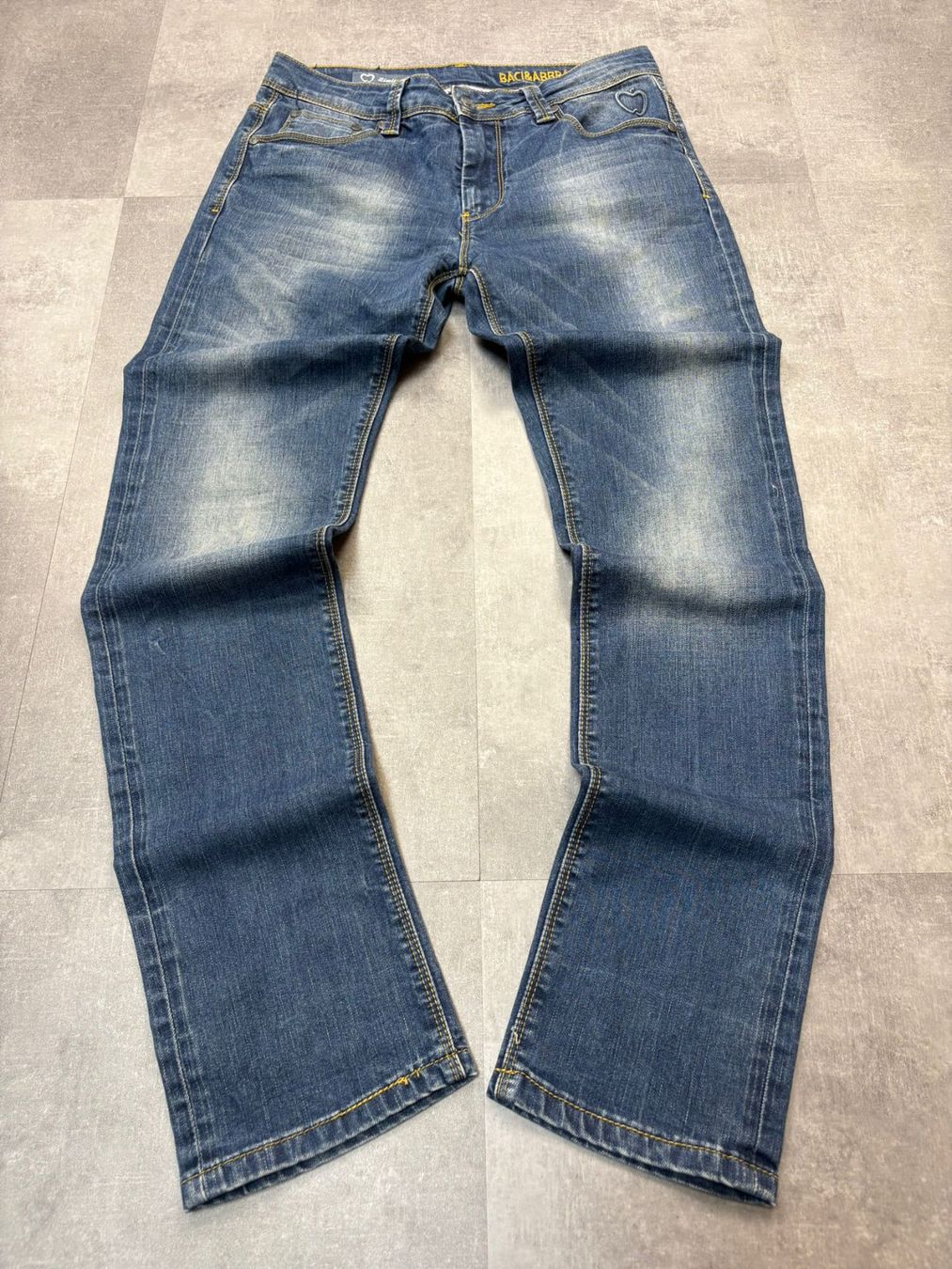 Jeans: Vintage Baci&Abbracci Straight Jeans (S) – Nuovo (secondo la descrizione) da Werdenberg venduto da hase.vintage 1