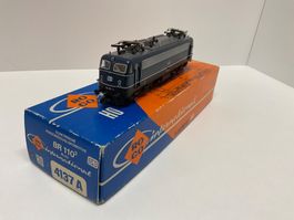 Roco H0, 4137, BR 110 blau der DB, stark Bespielt mit OVP